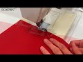 Μεταλλικό ποδαράκι πίεσης, overlock, ίσια ραφή