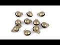 Χάλκινα κουδουνάκια με ευχάριστο ήχο 13 x 17 mm